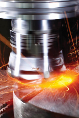 Milling example of face milling cutter